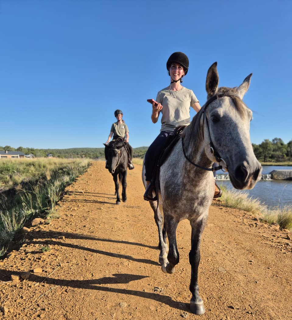 Horse riding through the Waterberg bushveld